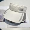 Sports Sun Hat With Printed Letters And Wide Brim Uv Protection For Women Outdoor Use