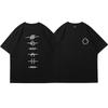 Japanese Anime Childrens Tshirt Naruto Peripheral Uchiha Family Sasuke Konoha Pure Cotton Printed Parentchild Casual Tshirt