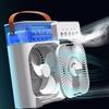 25-Year Bestseller Multifunctional Mini Fan with Cross-Border Five-Hole Spray for Dorm, Office, and Home Use