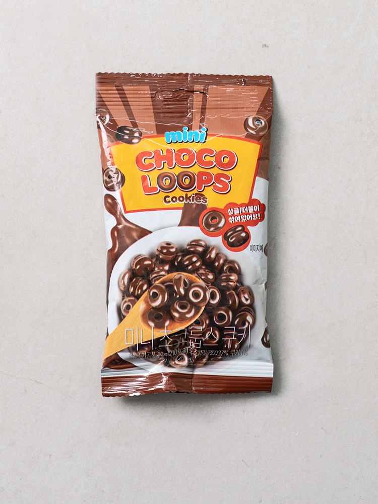 Mini Choco Loops Cookies 40g 1ea