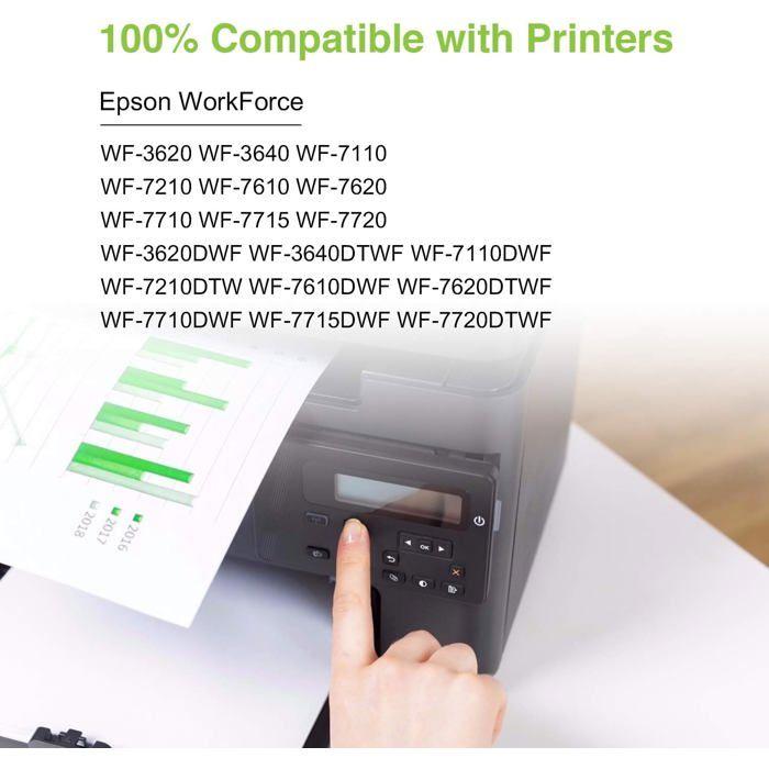 Cartouches d'Encre - ZIG-ZAG TERRITOIRES - 27XL - Compatible Epson - Multipack 4 - Couleurs Vives