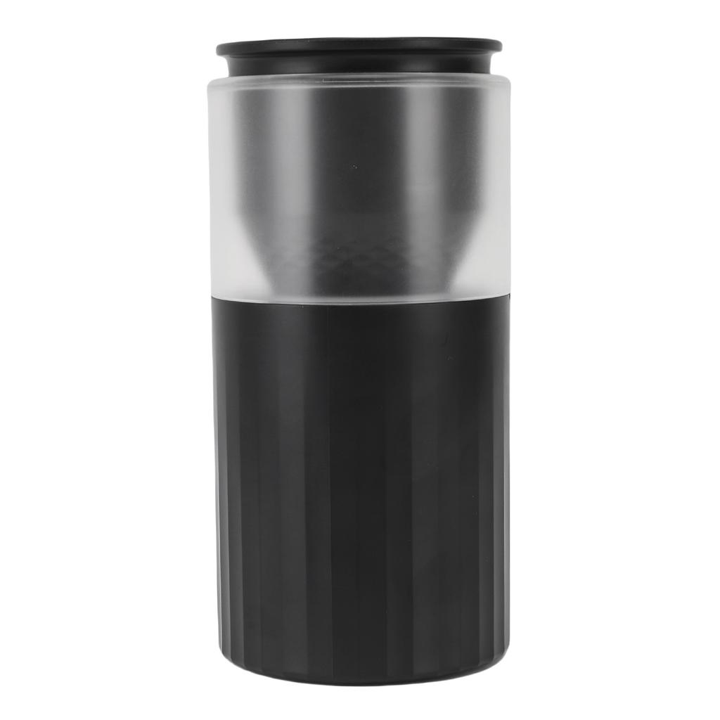Small Desktop Humidifier ABS 2 Modes Quiet Portable Cool Mist Humidifier with Light for Indoor Office Car Black