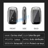 For Lexus Is Es Ls Gs Rx Gx Lx Ct Hs 200 250 300 300H 350 350H 450 Metal Carbon Fiber Car Key Fob Case Cover Keychain