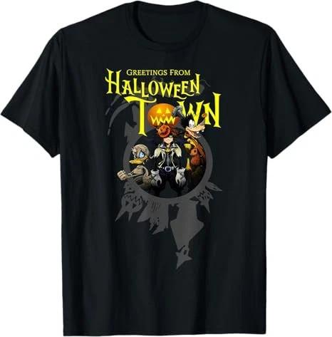 Kingdom Hearts Greetings From Halloween Halloween Tshirt S