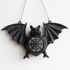 Halloween 3D Gothic Spooky Bats Decoration Halloween Party Supplies Goth Light Scary Black Bat Light for Home Yard