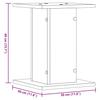 Speaker Stands 2 Pcs Grey Sonoma 30x30x40 Cm Particleboard
