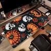 Gruseliges Halloween Schädel Kürbis Mauspade Großes Büro Rutschfeste Gummi Schreibtischmatte PC Gaming Computer Tastatur Dekor Langes Mauspade