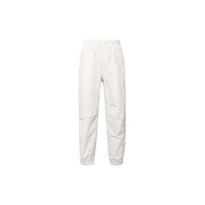 Solid Color Casual Woven Jogging Mid Waist Knitted Sports Pants Men Bottoms White 1388053-114