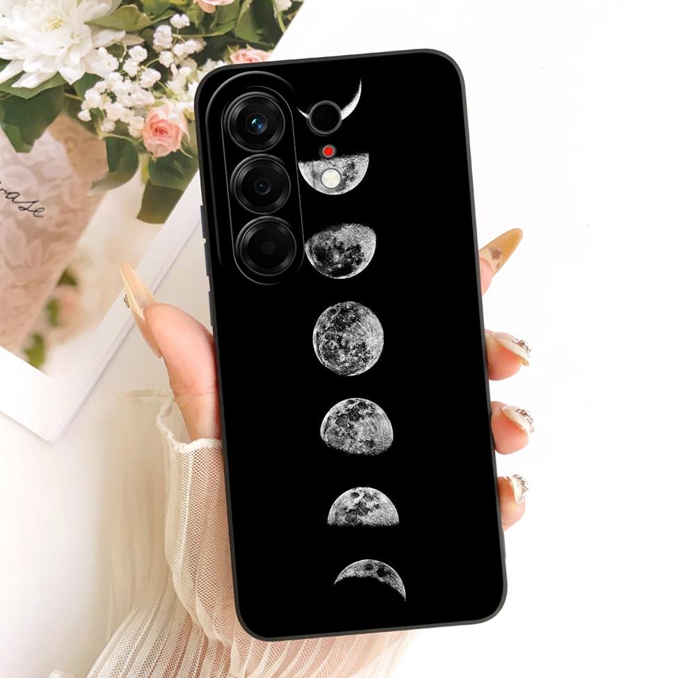 Hülle Für Tecno Camon 50 4G Cover CN5 Luxus Mode Blumen Kawaii Niedlich Bemalt Stoßfest Silikonhülle Für Techno Camon 50 4G