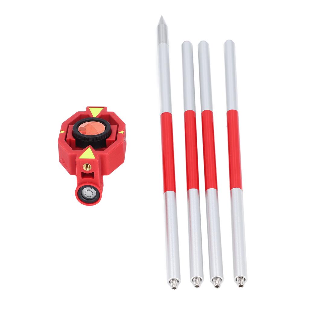 Prismă de topografie pentru stație totală 25,4 mm Diametru efectiv 17,5 mm Constantă Topografie Mini Prismă cu 4