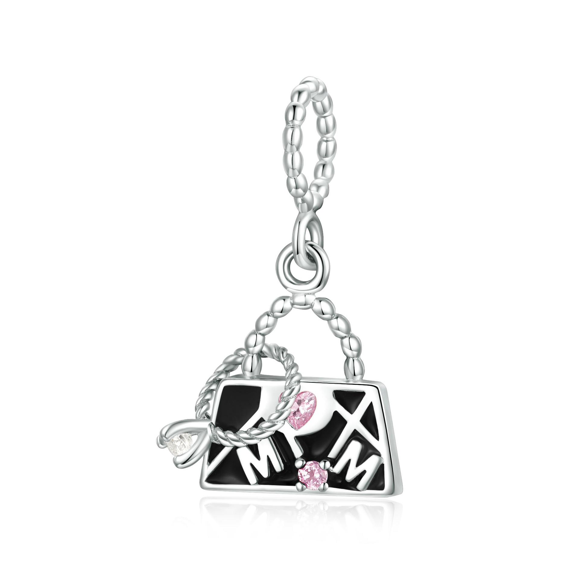 New Mother Plot Gift S925 sterling silver bracelet accessories fashion bag MOM pendant for mom gift accessories S925 sterling silver