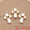 Heart Cross Shaped Charms Pendant For Bracelet Necklace Jewelry Making Craft Findings