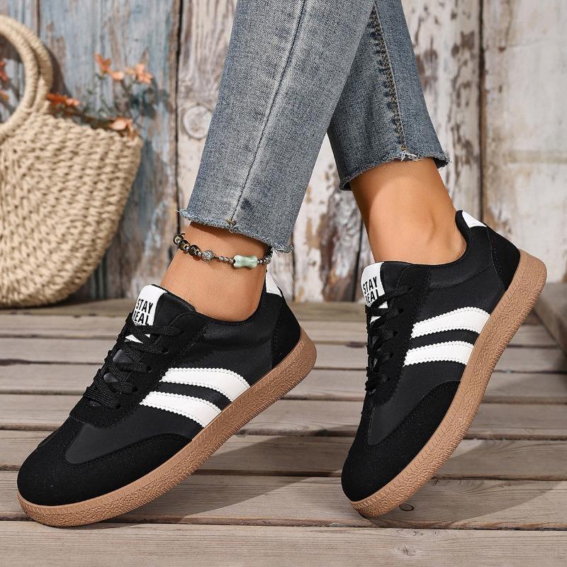 Übergrößen Flache Schuhe für Damen, Neuer Frühling/Herbst Stil, Modische und Lässige Sportschuhe