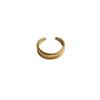 Female Fashion Personality Simple Glossy Ring