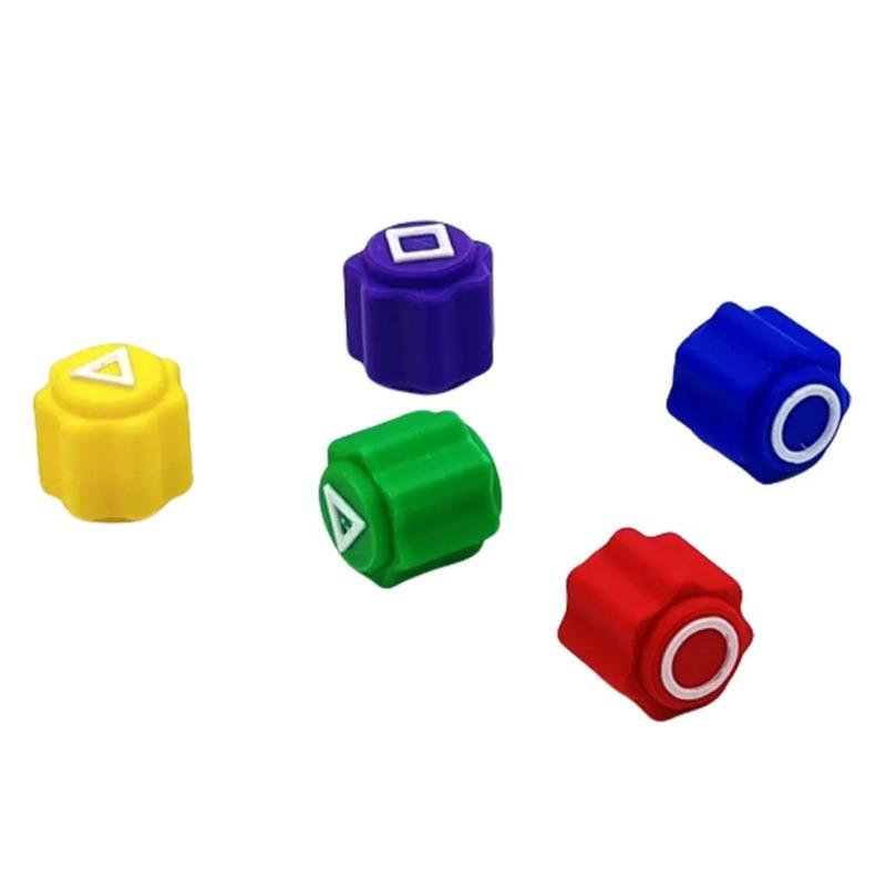 Traditional Play Game Fun Gonggi Jack Stone Pebbles Set Stone Catching Game Hand Eye Coordination Training Toy for Family Games