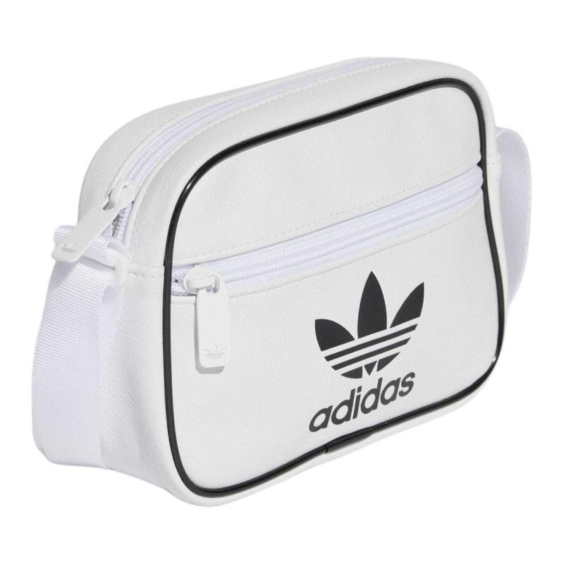 Adidas Originals ADICOLOR Polyurethane Shoulder Bag, Crossbody Bag Mini Unisex White Adidas IX7484