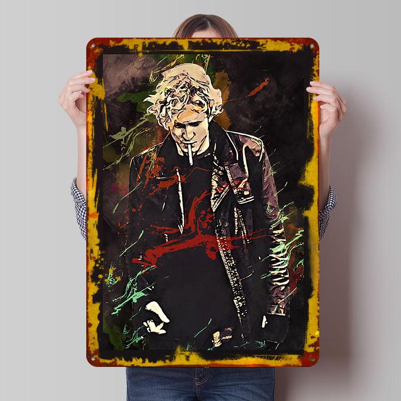 LAYNE STALEY Tinplate Poster Custom Wall Art Vintage Metal Signs Retro Tin Plaque for Home and Decoration Room House Decor Items