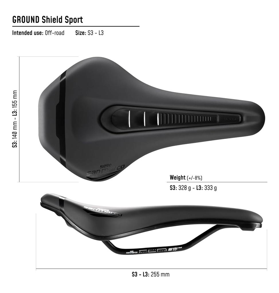 Selle Sanmarco Ground Shield Sport Narrow
