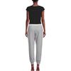 Calvin Klein Solid Logo Print Straight Leg Sports Pants Women bottoms Gray QS6872E-P7A