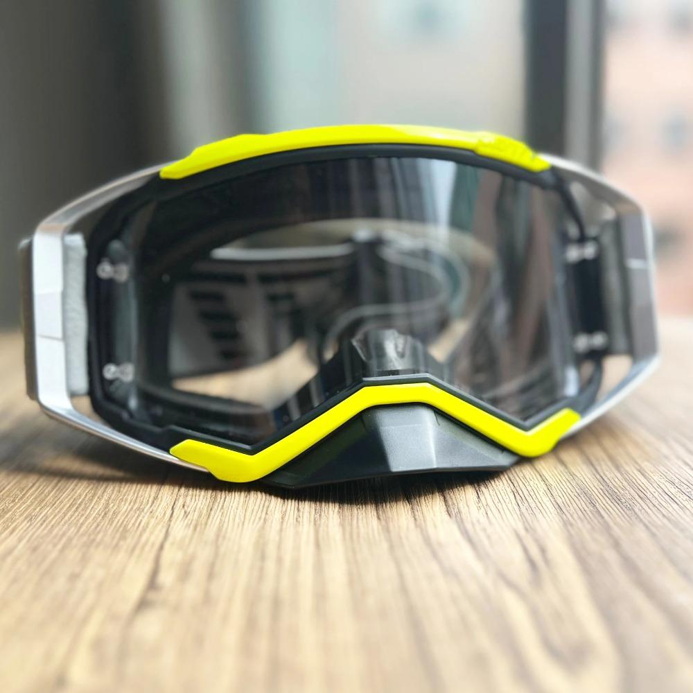 Outdoor Motocross Goggles Motorcycle Goggles Off Road Dirt Bike ATV UTV Racing Outdoor Riding TPU Frame Adjustable Strap
