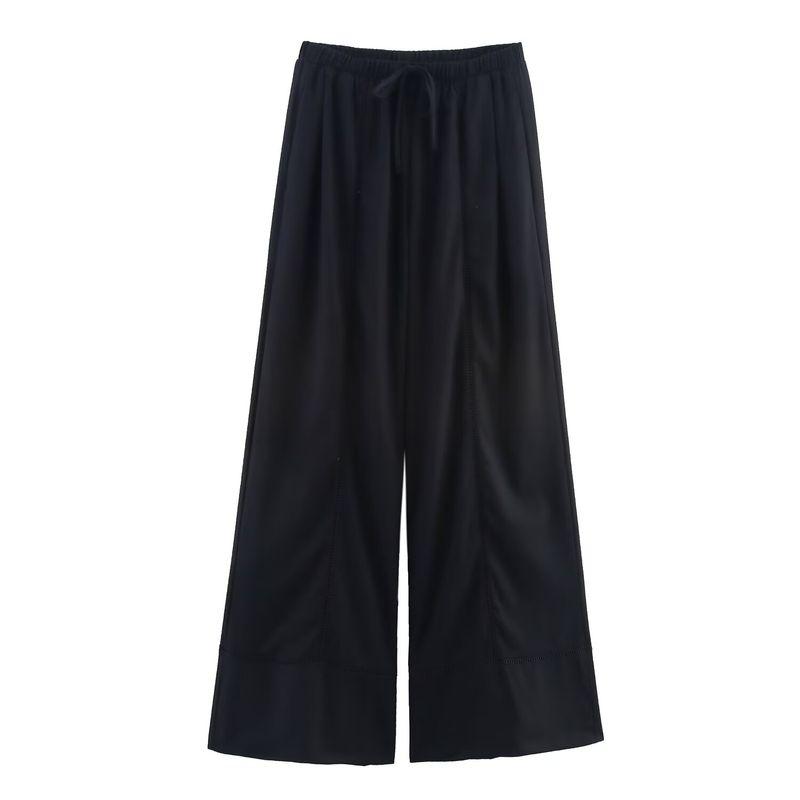 

Kaslead New Arrival Women s Fashion Style Long Sleeves V-neck Casual Shirt Pants 4043058 4043059 Black pants L