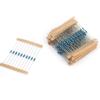 10-1M Ohm 1/4w Resistenza 1% Tolleranza Kit Assortimento Resistori a Film Metallico