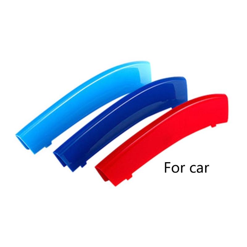 Clip In Front Grille Inserts 3 Colors Trims Strips Grills Cover Grill Cover Clip for 3/4/5/6/7Series Accessories Durable