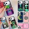 Ästhetisch Süß Cartoon Alien Handyhülle Für Apple iPhone 17 Air 16E 15 14 Plus 13 12 11 Pro Max Mini Funda Cover