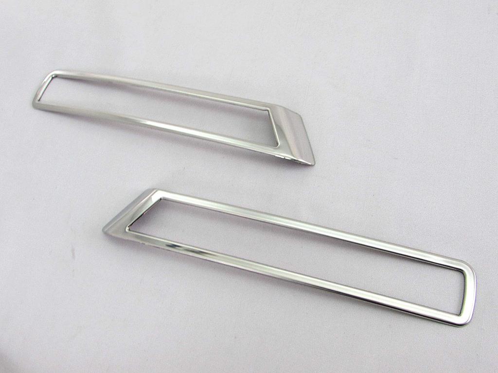 BRIGHTZ Mirror Stainless Steel Plated Rear Reflector Ring for Honda Vamos 4th and 5th Generation HM M2 2 Ultra-High (2-Piece) HM1, HM2, [REF-RIN-118]