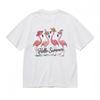 Women's Fashion Comfy Classic T-Shirt Hello Summer Flamingo Graphic Design Tee