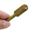 5-Piece High-Speed Steel Woodworking Rotary File Set - 6.3mm Hex Shank, Irregular Shape Files