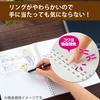 Kokuyo Soft Ring 80 Navy Notebook, Natural, Sheets, A5, A-Ruled, Blue, Su-SV638A-DB