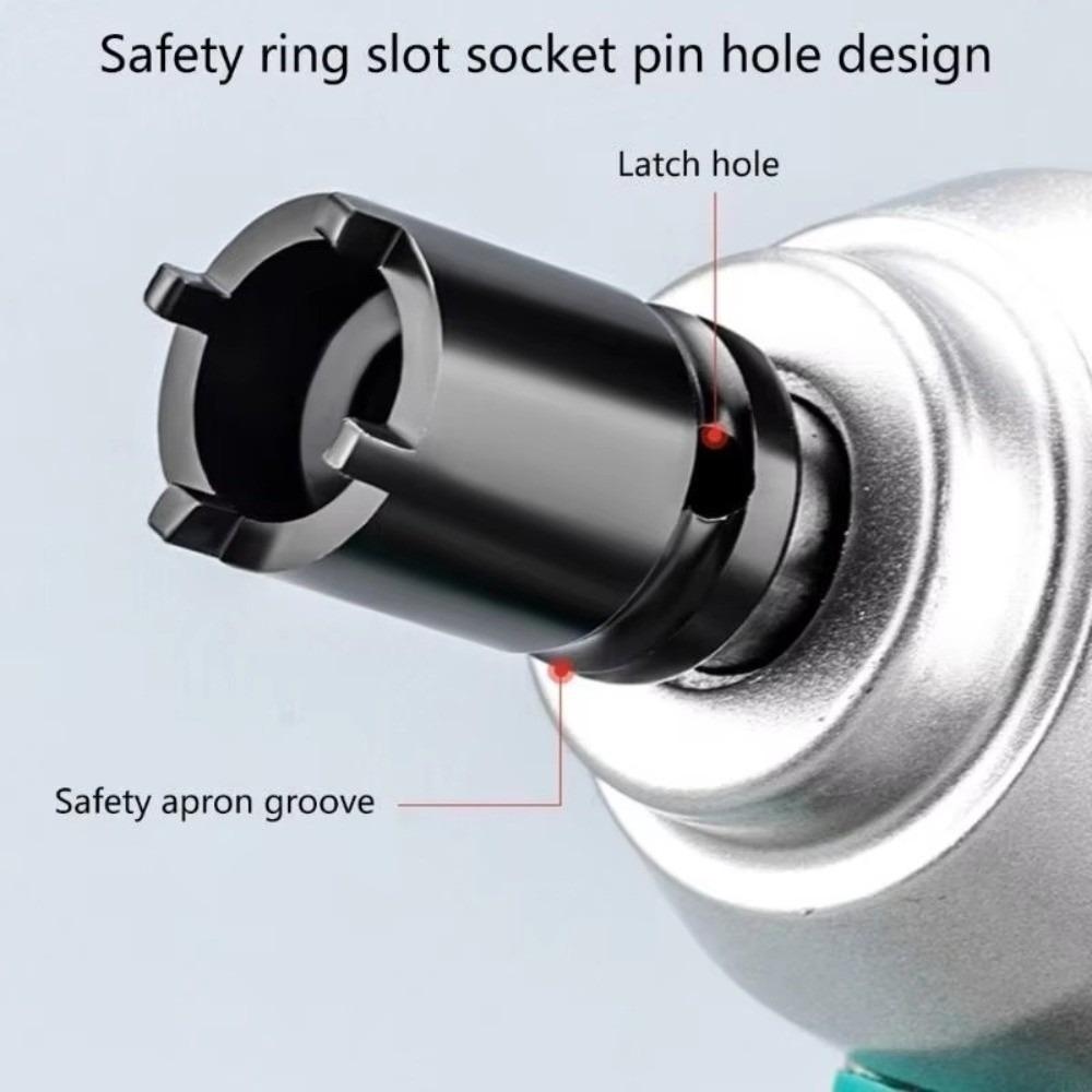 2PCS Quick Releases Socket Wrench Heavy Duty Standard Tool High Torque Angle Grinder Power Tool Use