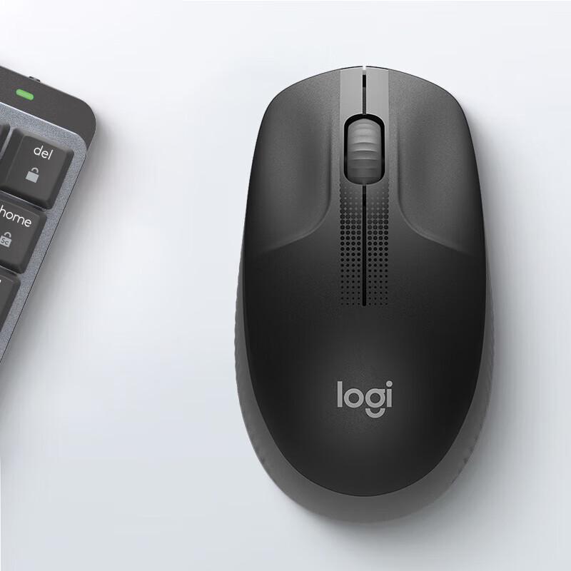 Logitech M190 Full-Size Wireless Mouse