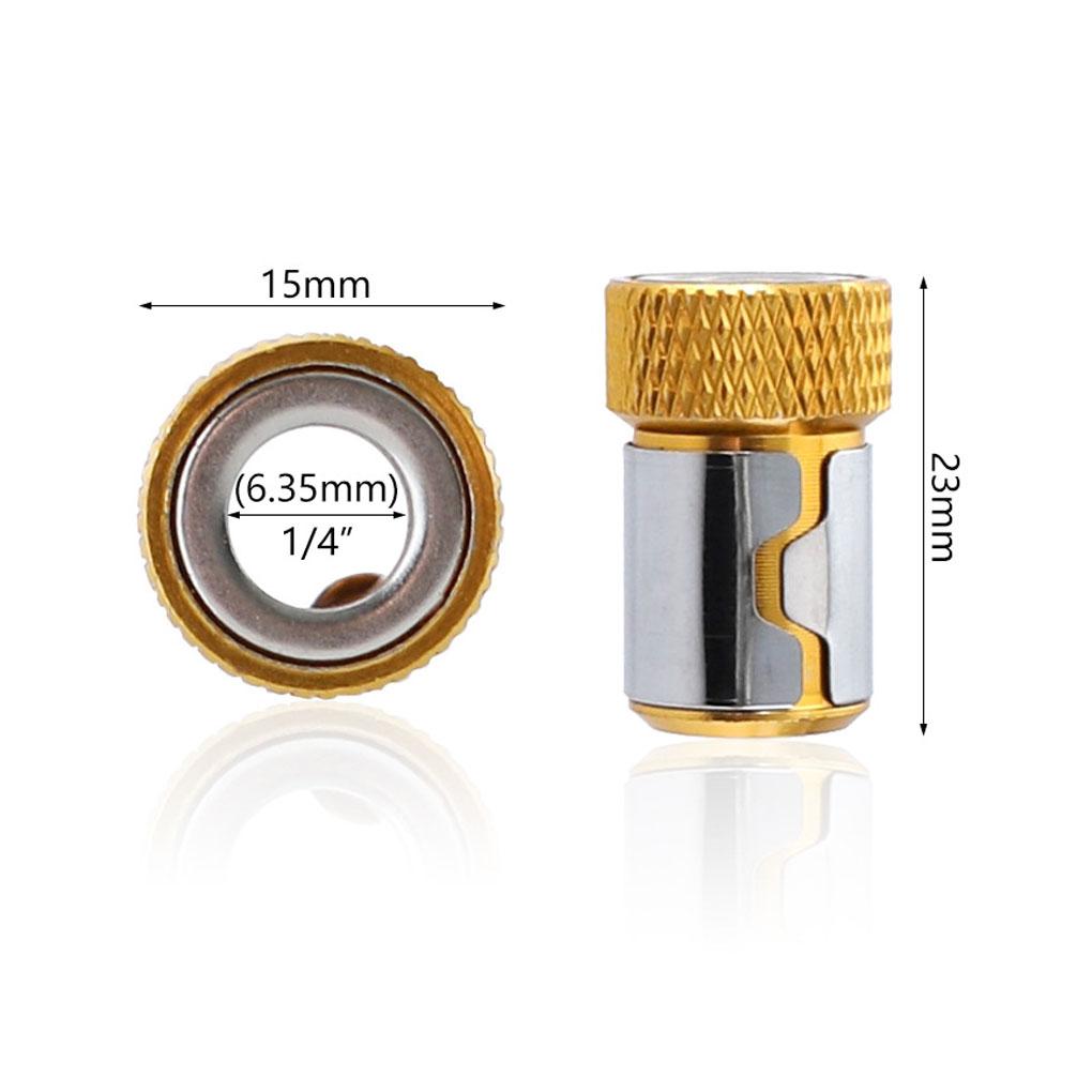 1/4-inch Screwdriver Bits Non-slip Electric Screwdriver Drill Magnetizer Screw Picking Tool