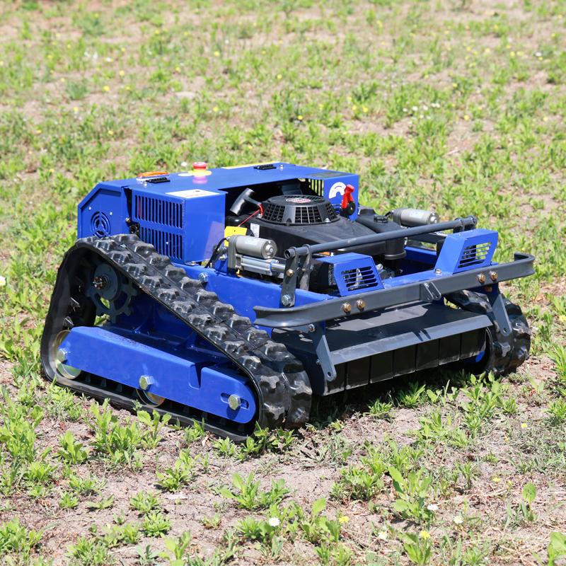 European Spot Intelligent RC Lawn Mower Robot Lawn Mower CE Approved Weeding Robot for Farm Yard Hillside Grass Management
