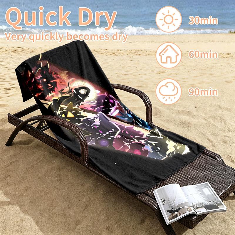 Cookie Run Kingdom Beach towels also serve as bath towels summer essential a musthave for the outdoors the beach and the pool