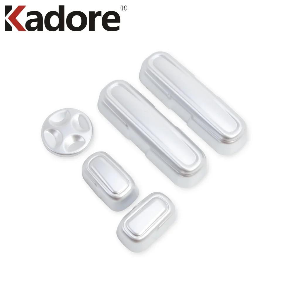 For Honda Accord 2018     Carbon Fiber Car Seat Adjustment Switch Knob Button Cover Trim Interior Accessories ABS Matte
