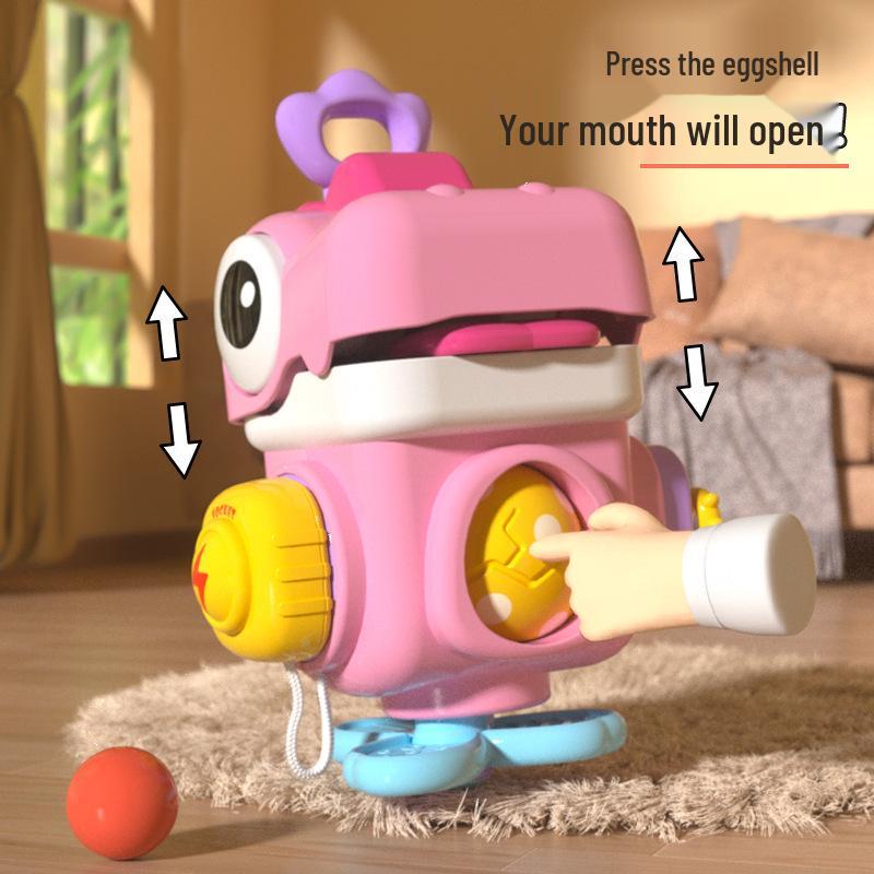 Busy Ball Hand Grasp Puzzle: 6-Sided Rotating Box for Babies Aged 0-3 Years.
