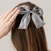 Grey Joli Ribbon Pin
