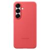 Samsung Silicone Case For Galaxy S25+     Red