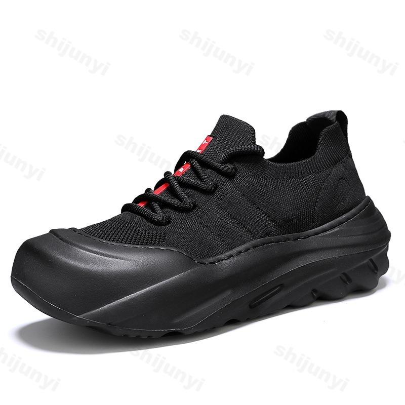 Fashion Men's Fashion Trend Casual Shoes 2025 Summer New Mesh Breathable Comfortable Thick Soled Shoes Versatile Low Top Chunky sneakers
