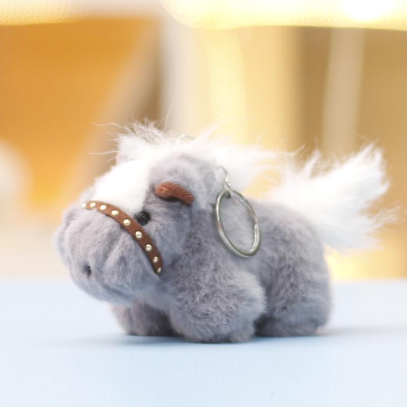 Cute Pony Plush Doll With Pp Cotton Filling For Backpack Charm And Gift For Teens