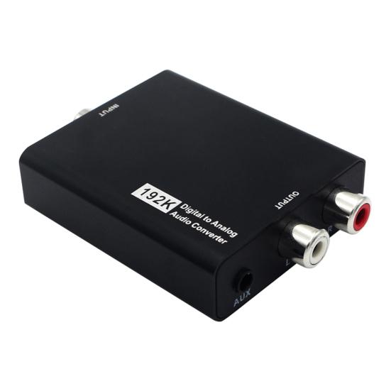 Audio Converter Lossless Stereo Sound Effect Plug Play Digital to