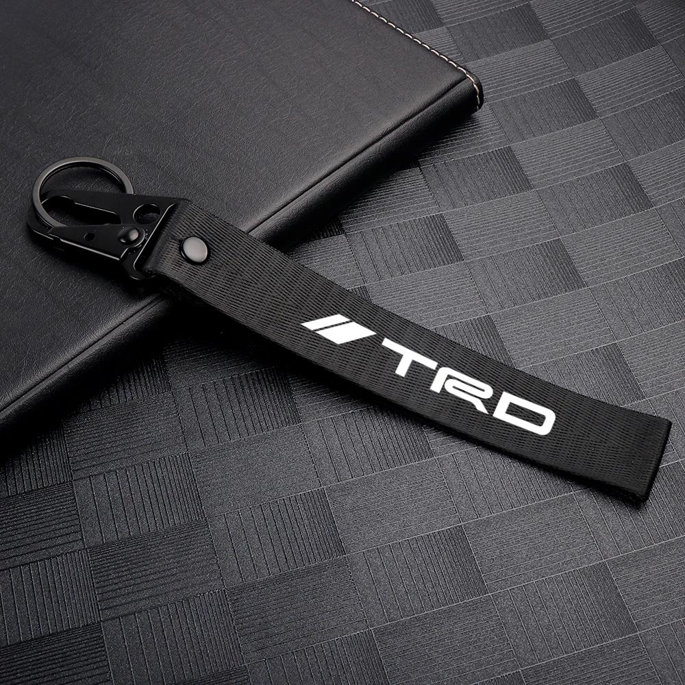 Metall Nylon Bil Nøkkelring Nøkkelbånd Biltilbehør For Toyota Corolla Yaris TRD Auris RAV4 Land Cruiser Camry Highlander Vitz