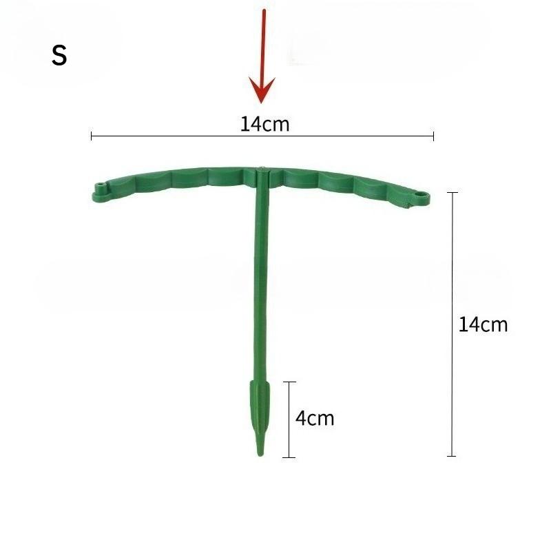 2-12Pcs Plastic Support Pile Stand Plant Support Pile for Flowers Greenhouses Arrangement Fixing Rod Holder Gardening Tools