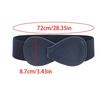 Ceinture élastique Ceinture tissée élastique de couleur unie pour robe portefeuille, robe dos nu, ceinture sexy de boîte de nuit pour soirée dansante