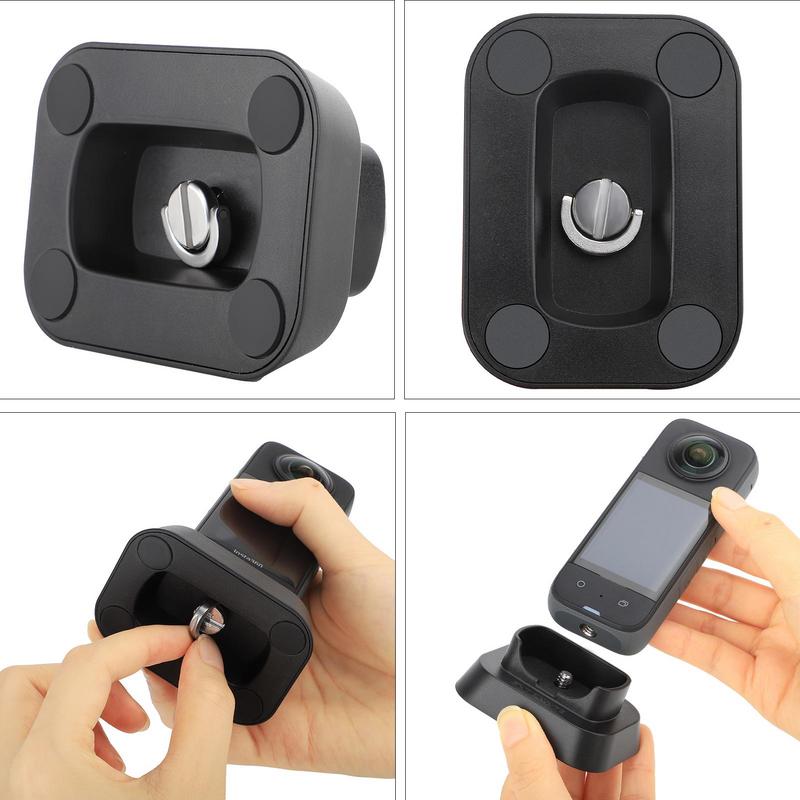 For Insta 360X3 Holder Desktop Base Accessories Silicone Protective Cover For Insta 360 X3 Camera Desktop Support In Stock