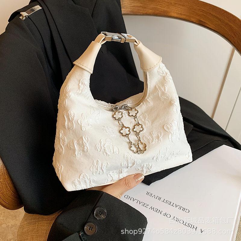 

Manufacturer portable small bag women 2025 new trendy temperament versatile shoulder bag foreign style popular messenger bag белый