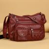 Four Seasons Small Square Bag Multi-compartment Large-capacity Women's Single-shoulder Bag Crossbody Bag